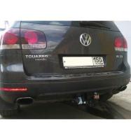 Фаркоп для Volkswagen Touareg 2010-2018 съемный крюк на двух болтах 2500кг Автос