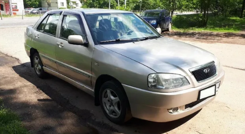 Дефлекторы окон (ветровики) Chery Amulet Sd 2003-2010 (Чери Амулет) Кобра Тюнинг