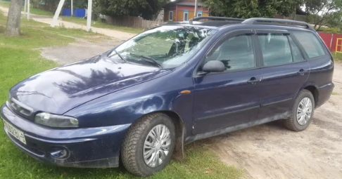 Дефлекторы окон (ветровики) Fiat Marea Weekend 1996-2003 (Фиат Мареа) Кобра Тюнинг