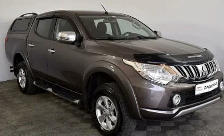 Дефлекторы окон (ветровики) Mitsubishi L200 V 2015/Triton 2015"EuroStandard" (Митсубиши Л200) Кобра Тюнинг